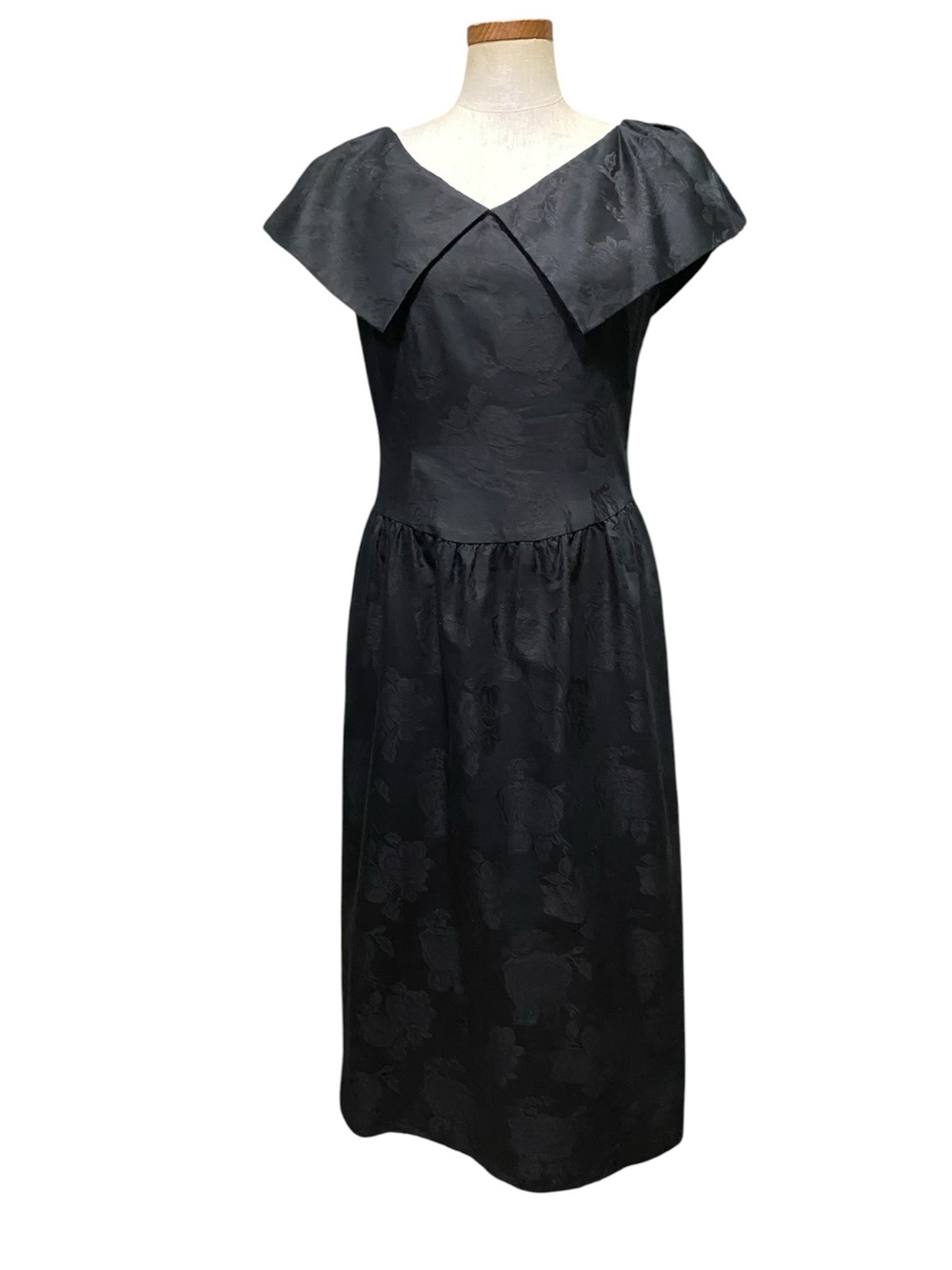 Lanz Originals Chelsea Collar Drop Waist Brocade Dress Retro Romantic Whimsigoth